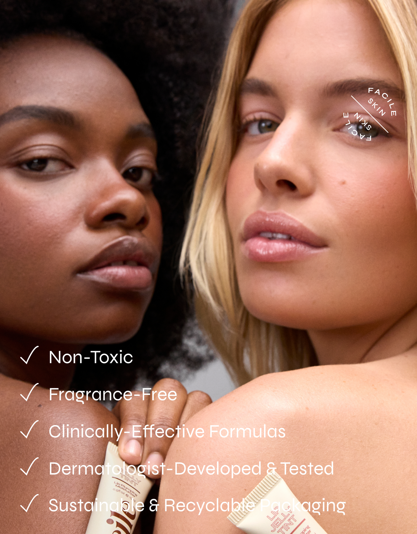COGNAC LIP JELLY TINT Hydrating Glossy Peptide Treatment