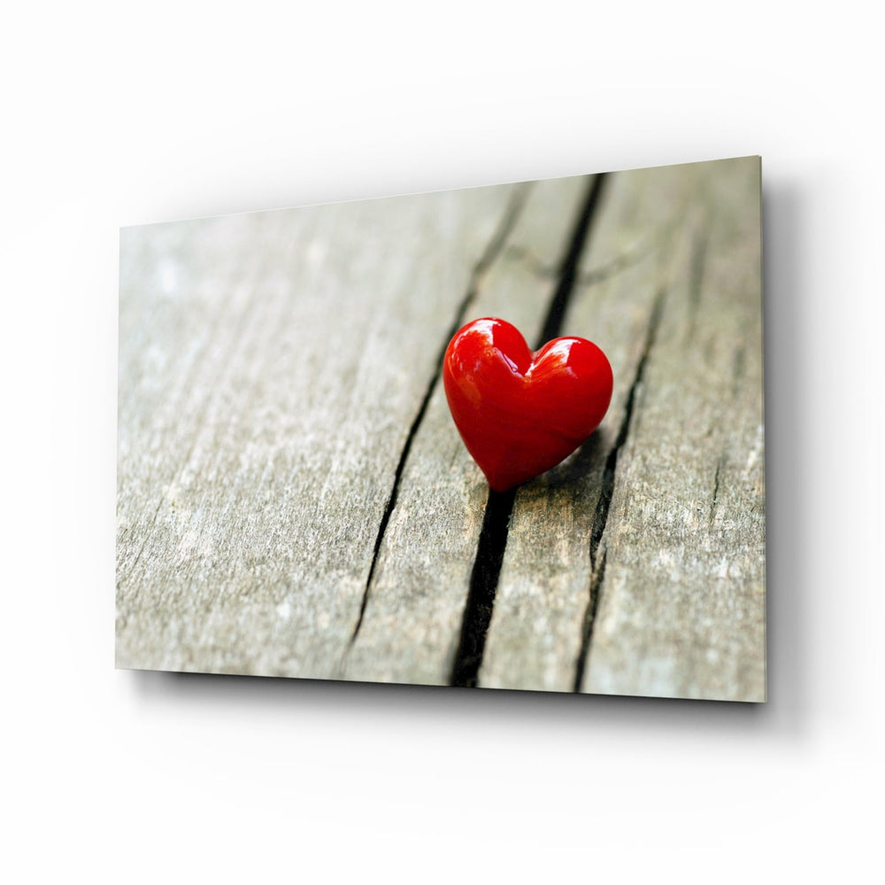 Heart Glass Wall Art