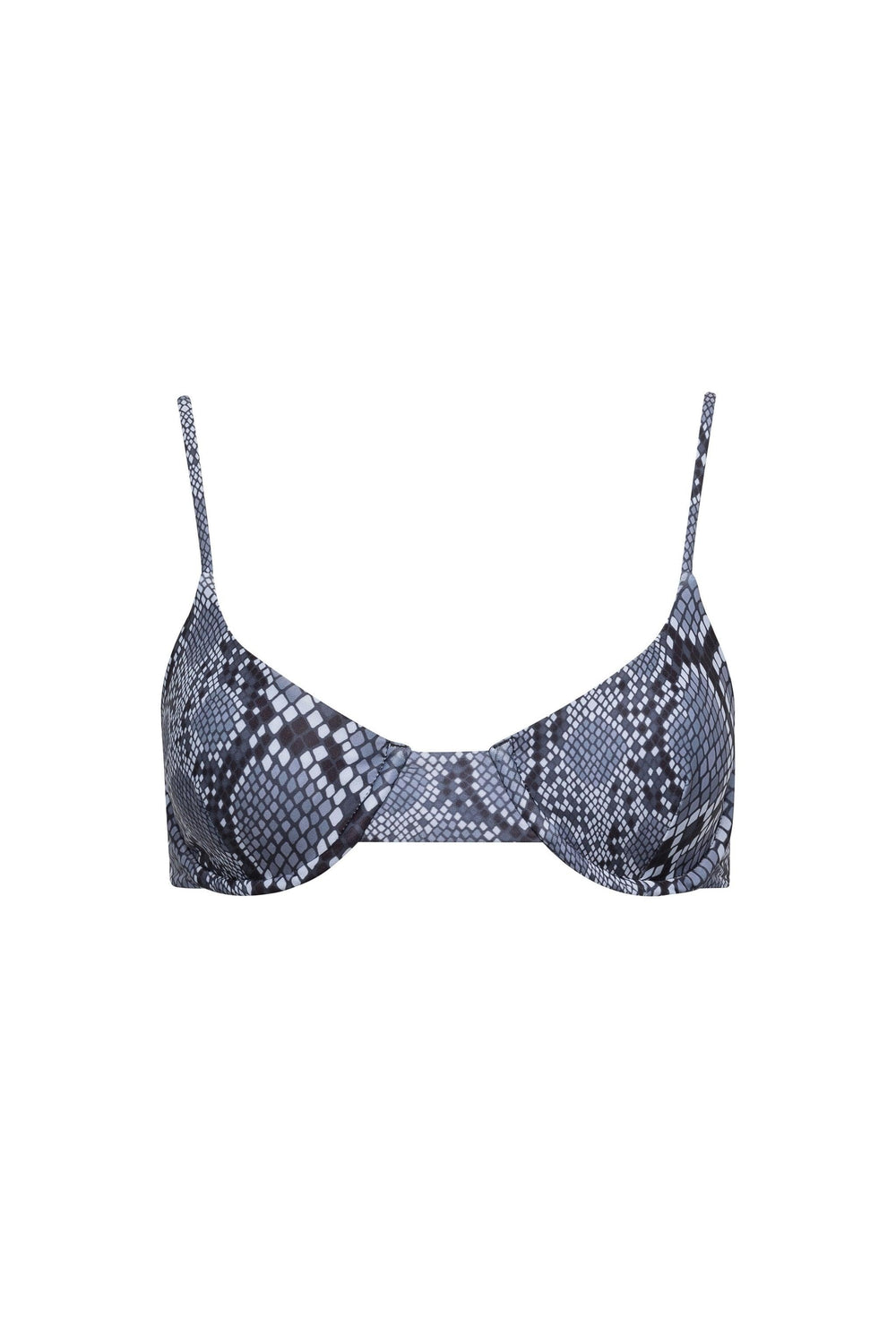 Palermo Underwire Bikini Top Snake
