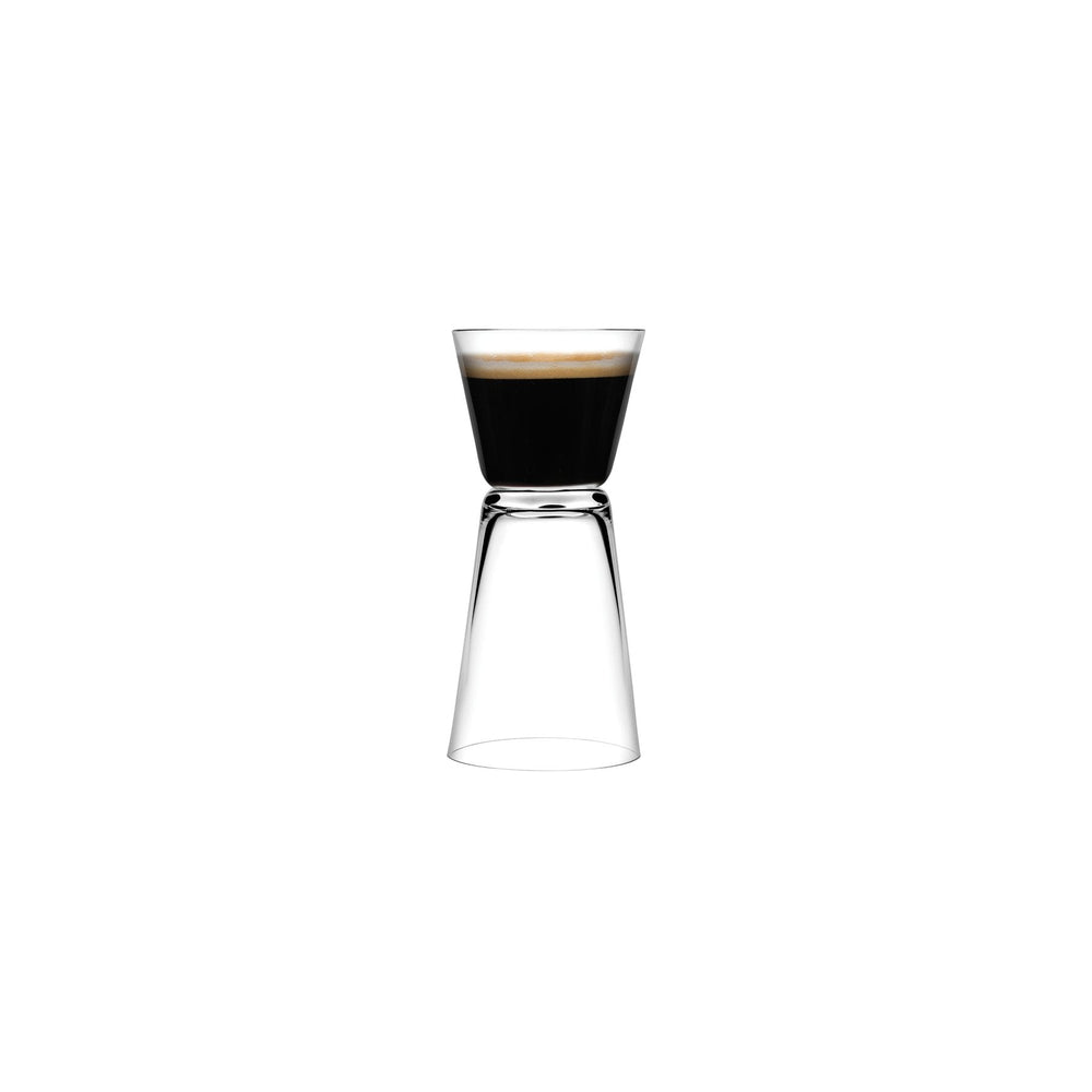 Dual Set of 2 Espresso Glasses