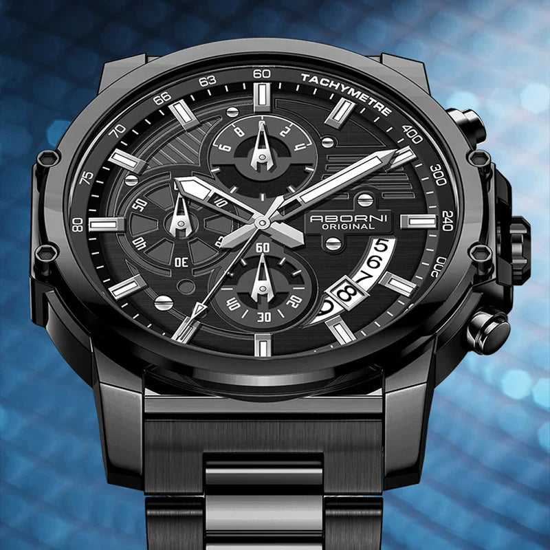 Stainless Steel Quartz Wristwatch™