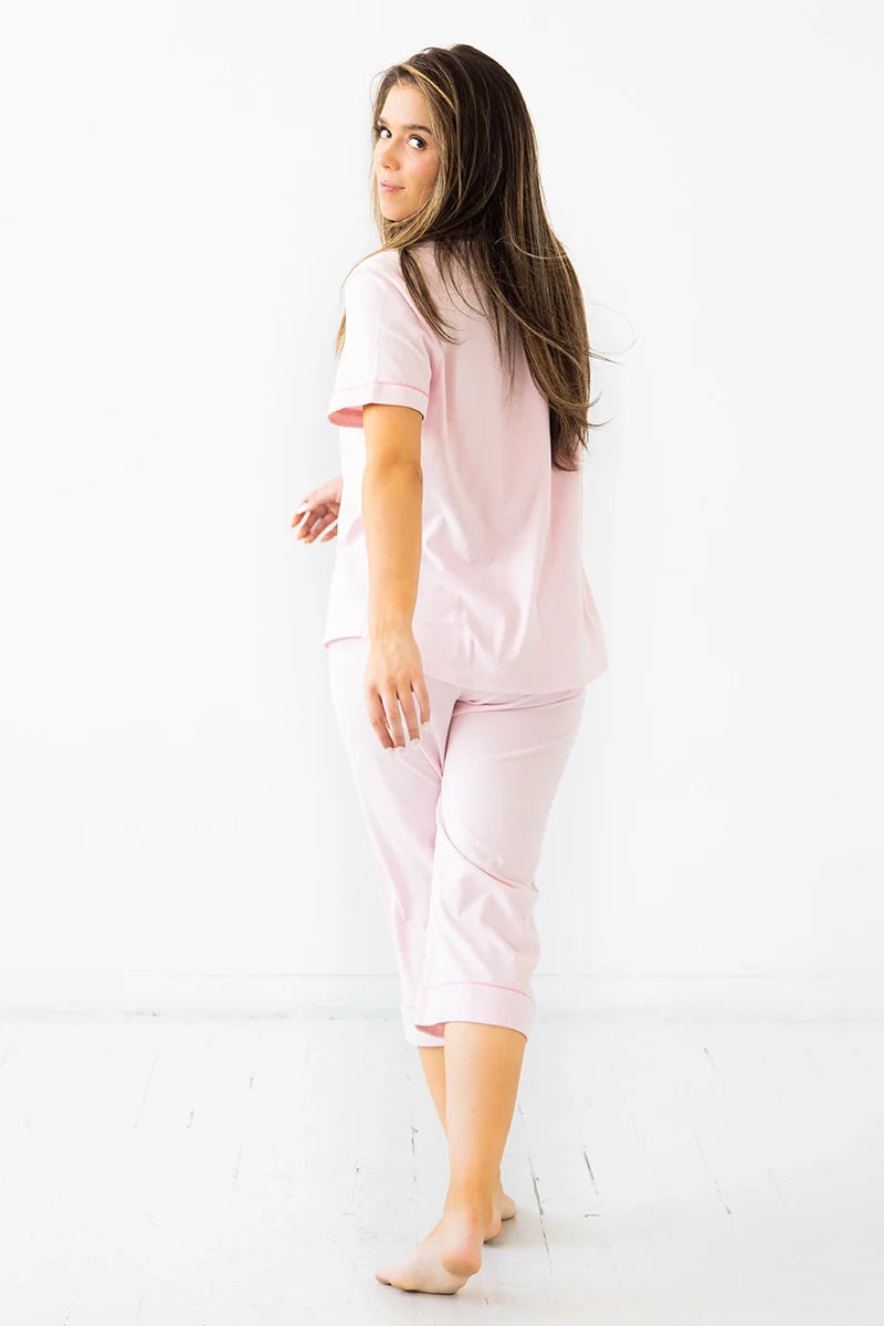 Classic Capri Pajamas – Brushed Pima Cotton