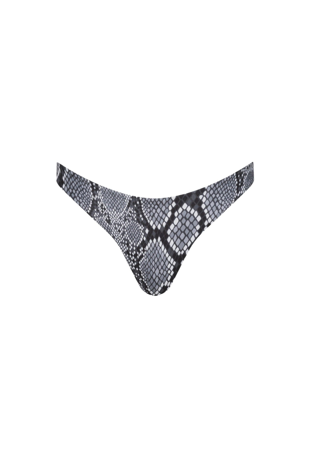Santorini Seamless Cheeky Bikini Bottom Snake