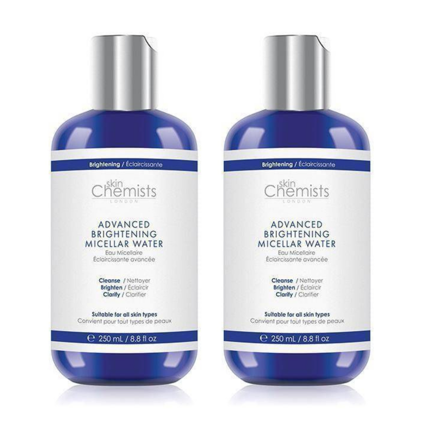 skinChemists Advanced Brightening Marine Micellar Water 250ml Twin Savings Pack