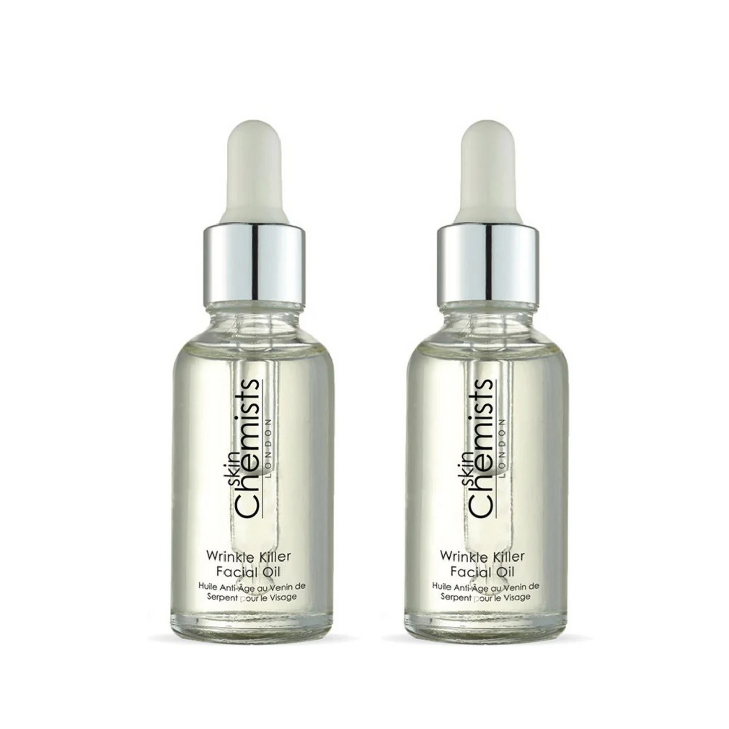 skinChemists Wrinkle Killer Facial Oil 30ml Twin Value Savings Pack