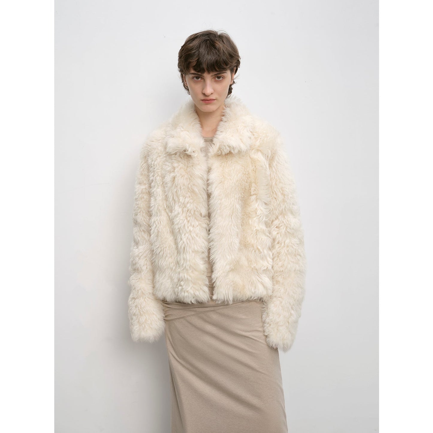 Blackmoon Berlin Tuscan Wool Sheepskin Coat