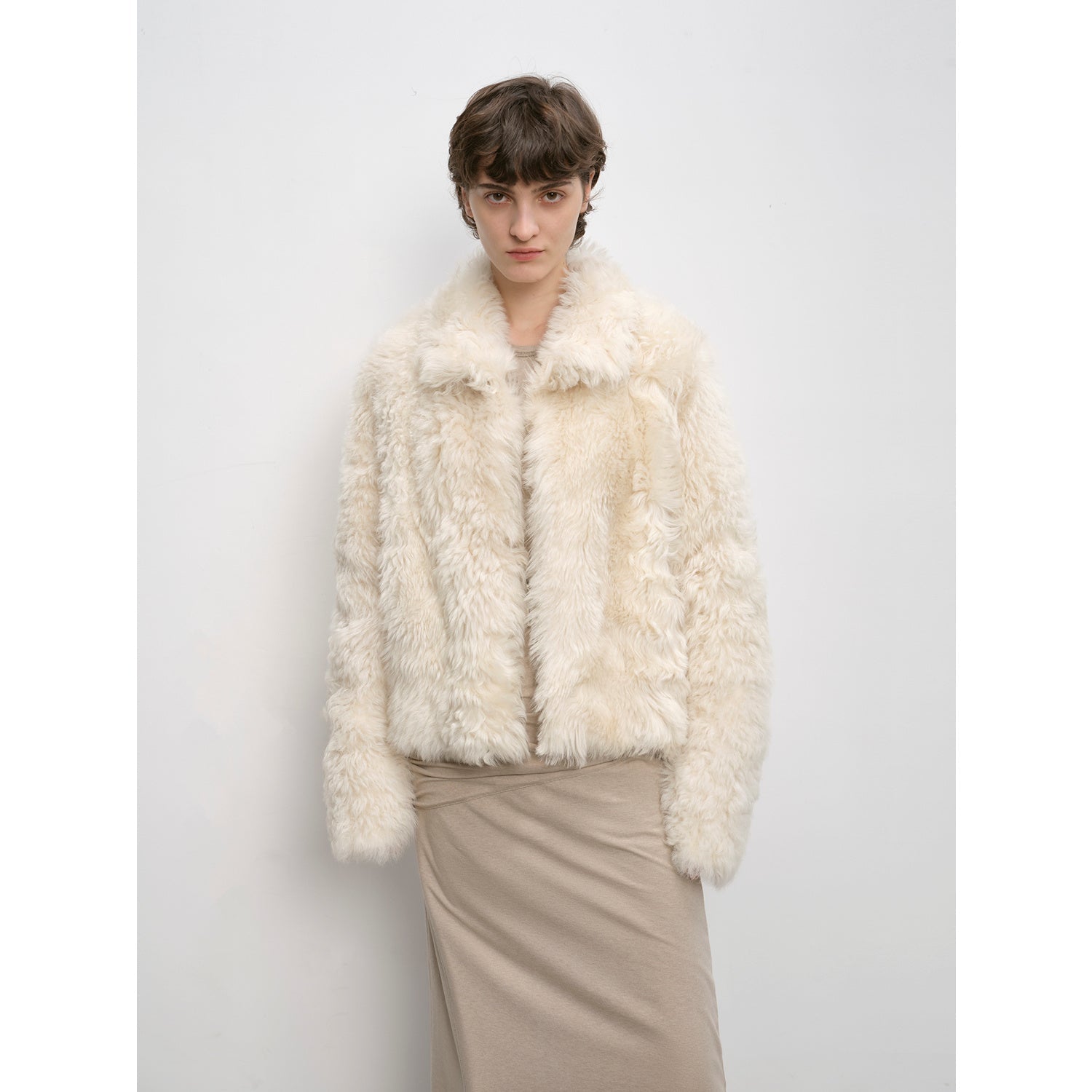 Blackmoon Berlin Tuscan Wool Sheepskin Coat