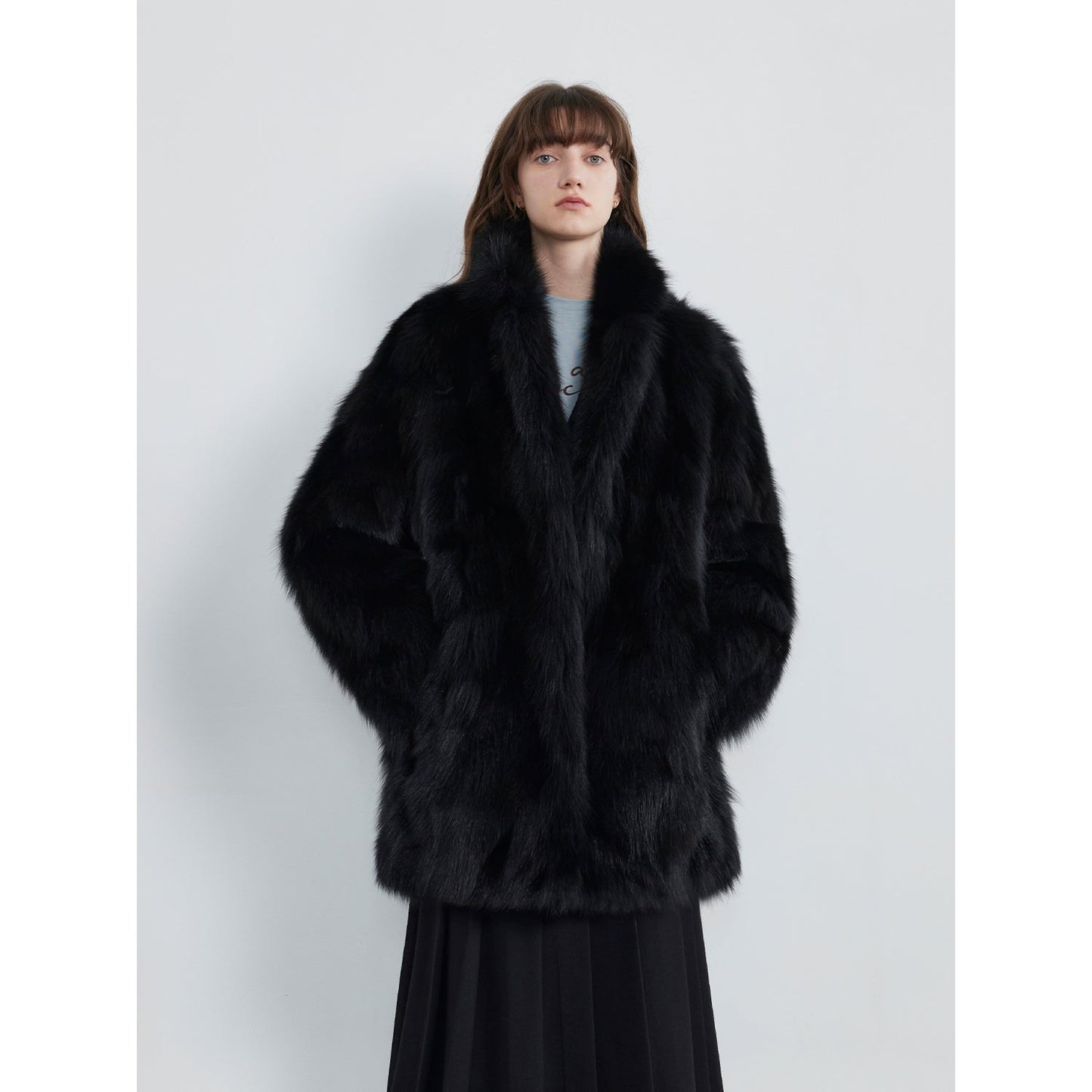 Light Years Away Crown Grade Fox Fur Jacket