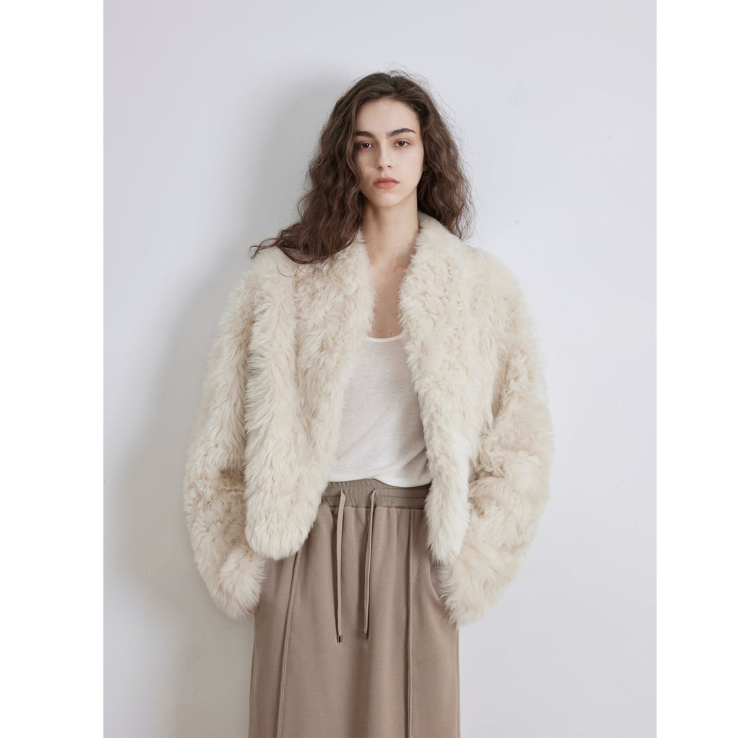 Sea of Love Accompaniment Tuscan Sheepskin Coat
