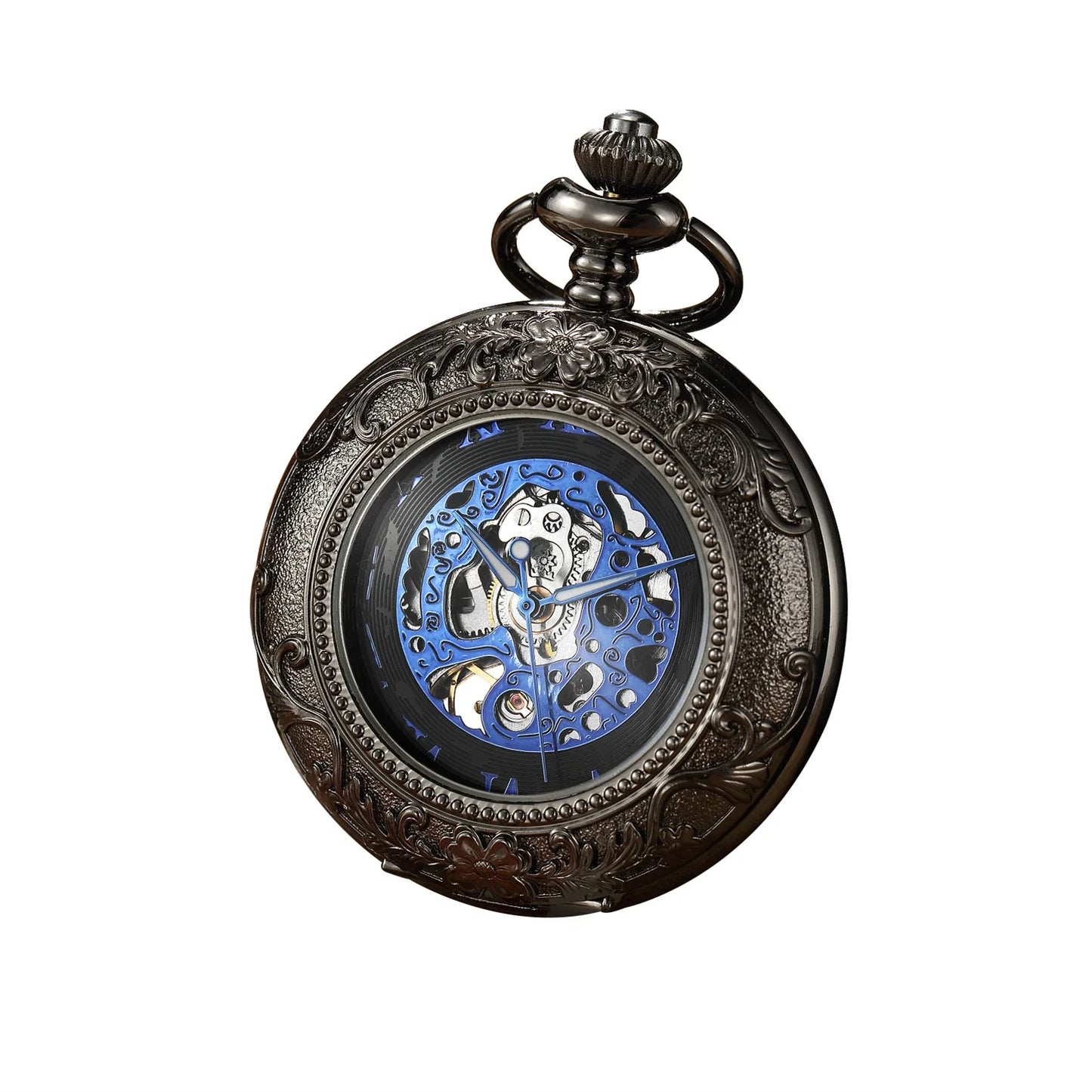 Luxury Gold Skeleton Mechanical Pocket Watch™