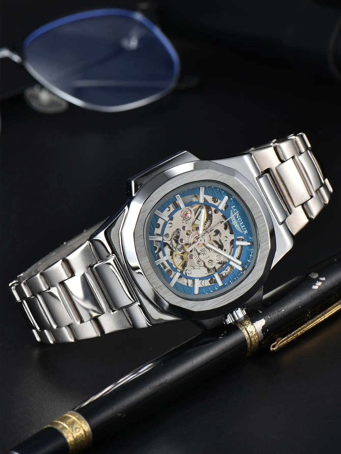 GearVista™ Skeleton Automatic Mechanical Watch