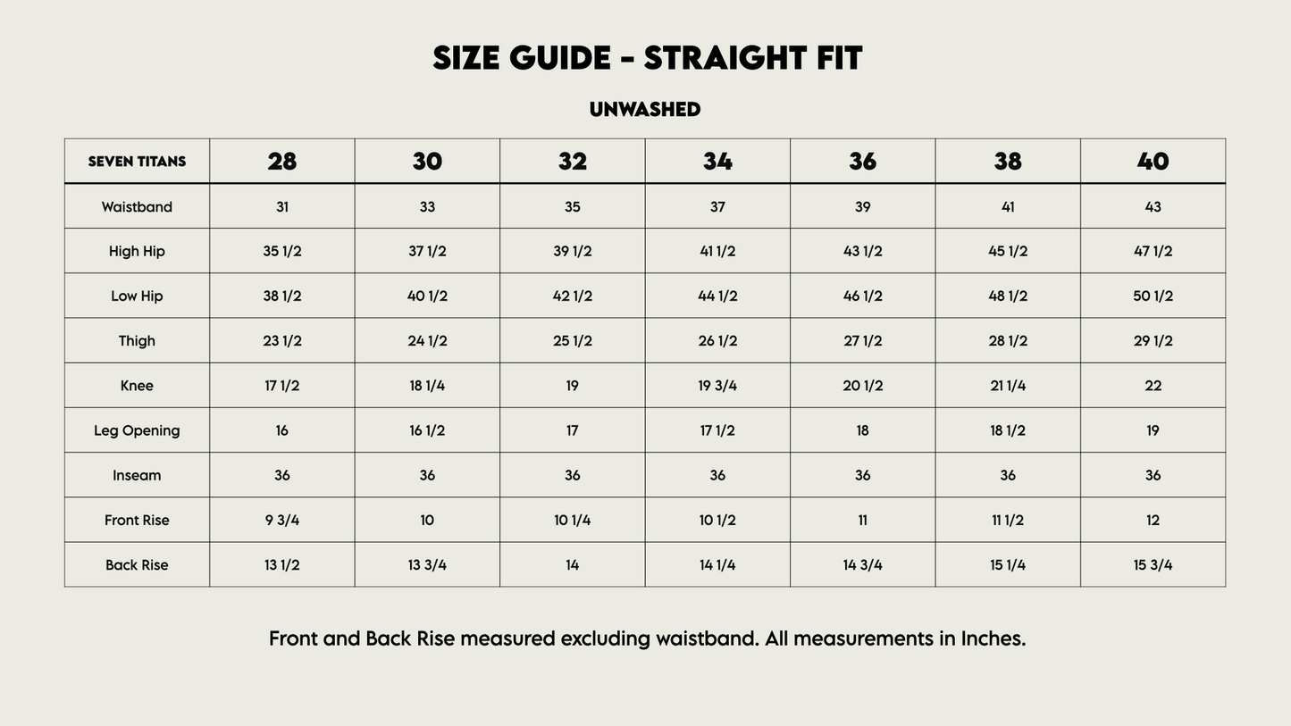 Straight Fit - Raw Selvedge, Proximity Manufacturing