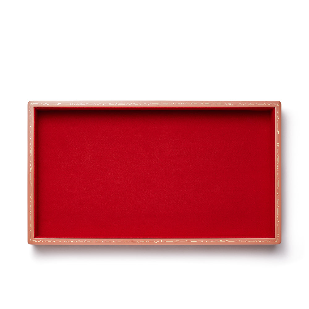 Large Jewelry Tray Blush
