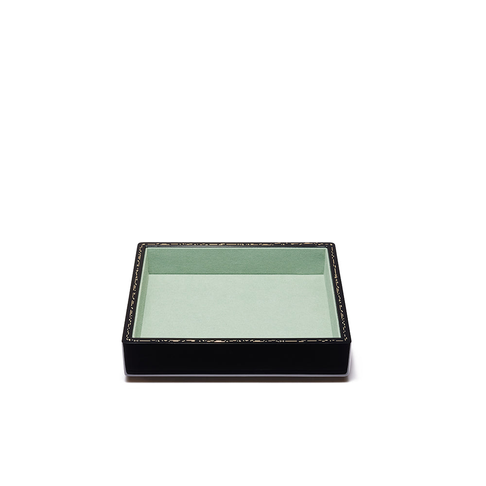 Small Jewelry Tray Jet Black