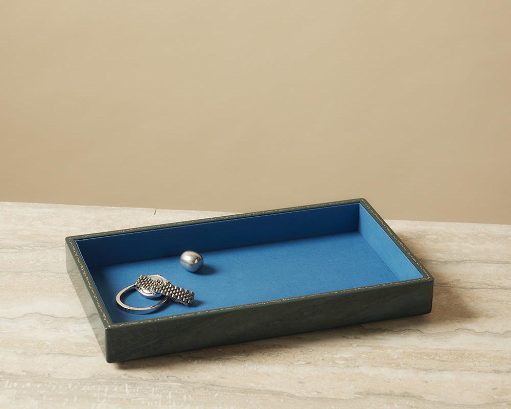 Large Jewelry Tray Midnight Navy