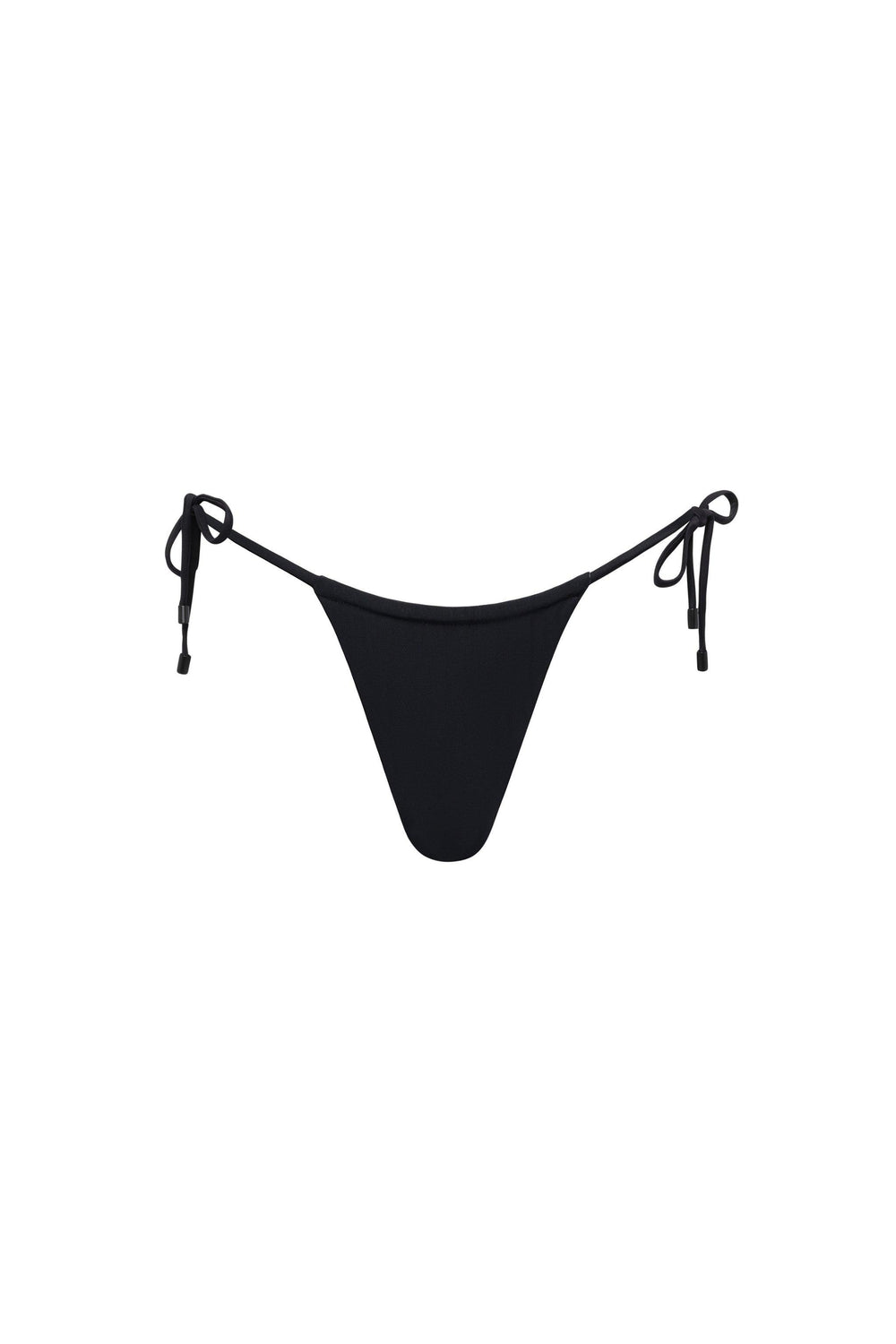 Waikiki String Tie Bikini Bottom Black