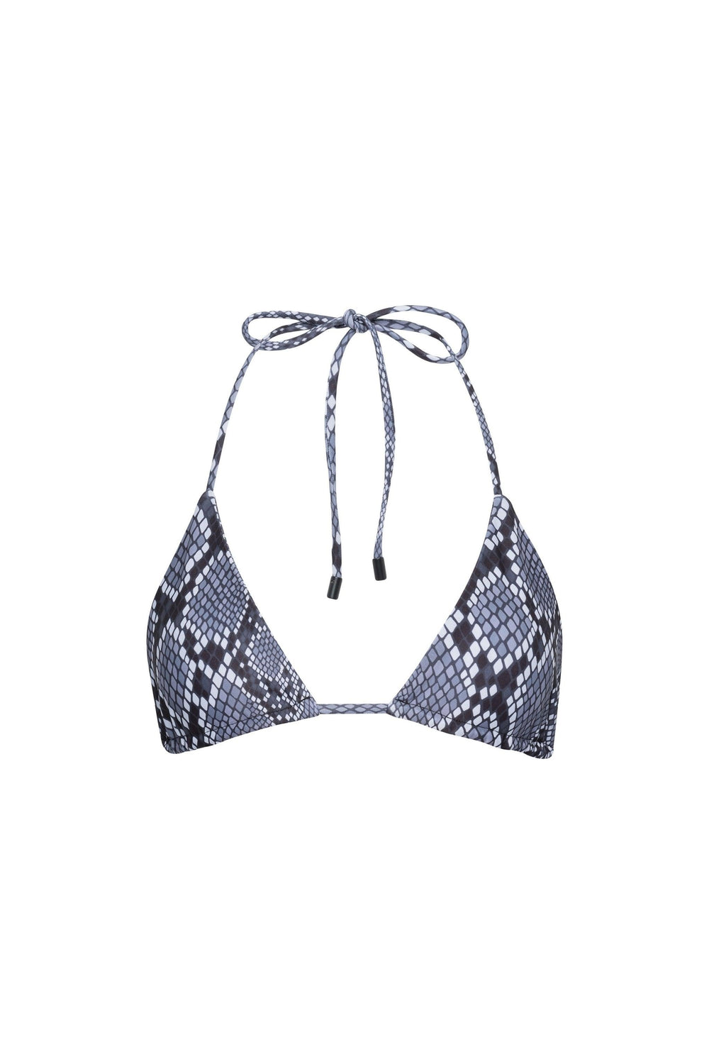 Waikiki Triangle String Bikini Top Snake