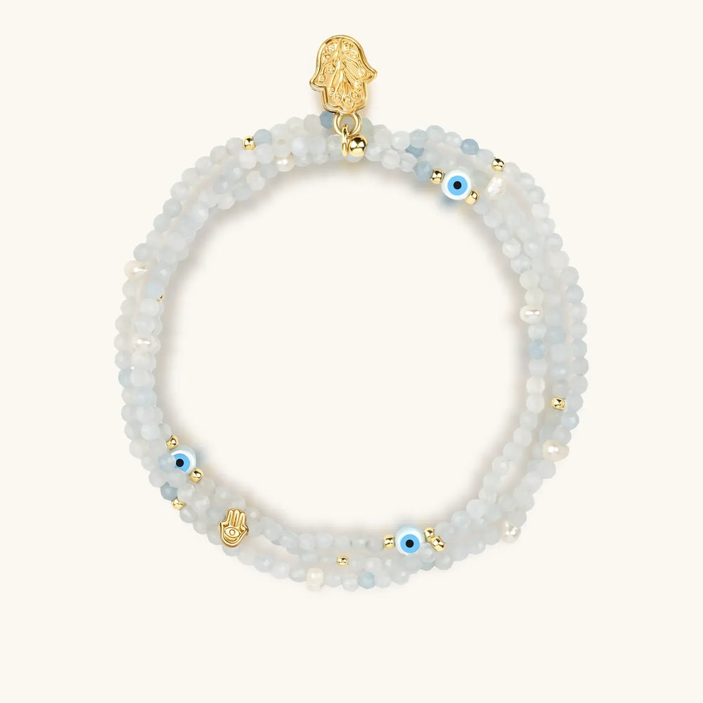 Dreamy Spirit - Aquamarine March Birthstone Wrap