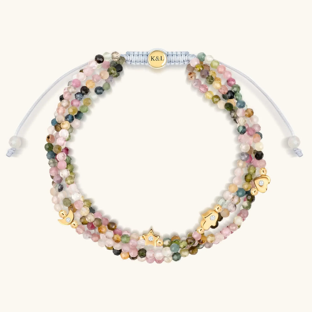 Helping Hand - Watermelon Tourmaline Bracelet