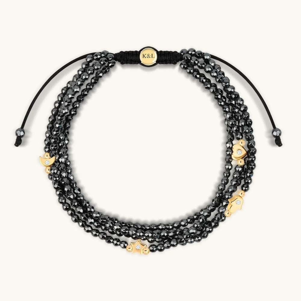 Shining Connection - Hematite Bracelet