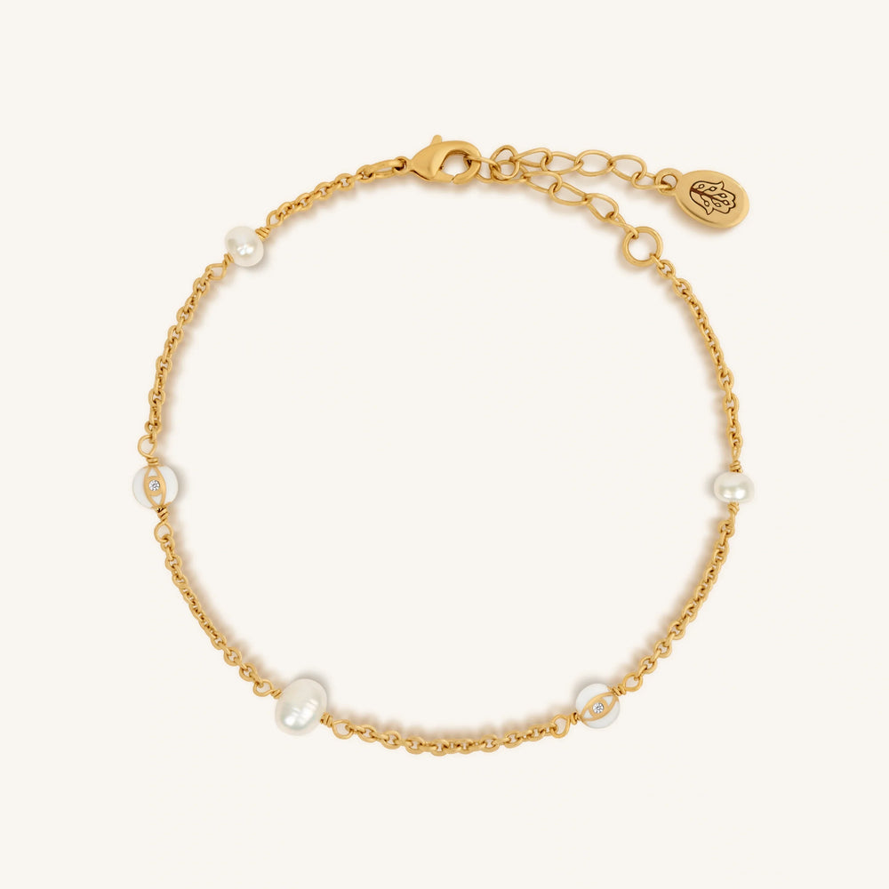 To Evoke Pearl Chain Bracelet