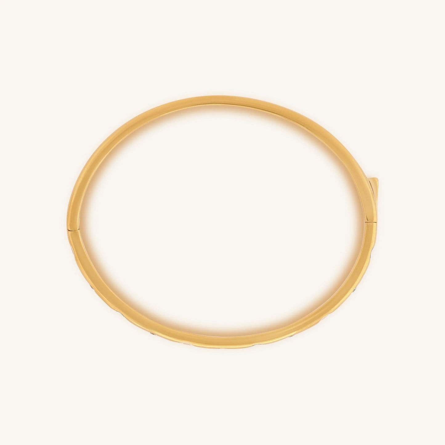 Unwavering Grace Gold Multi Symbol Cuff Bracelet