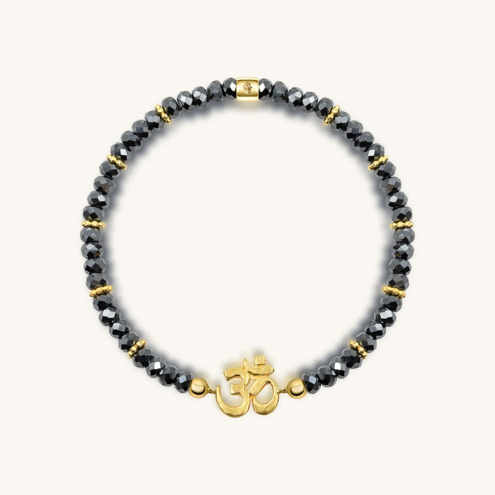 Peace and Tranquility OM Charm Bracelet