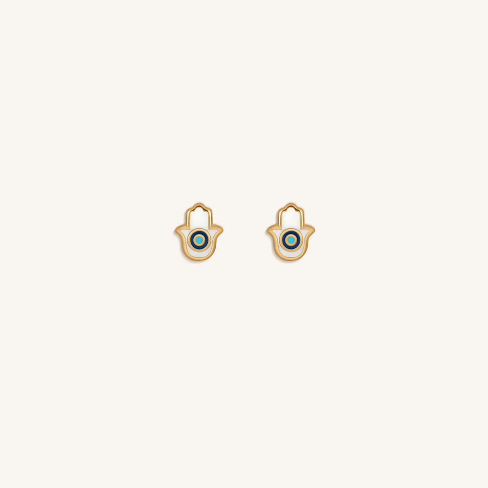 Forever Guided Hamsa Earrings