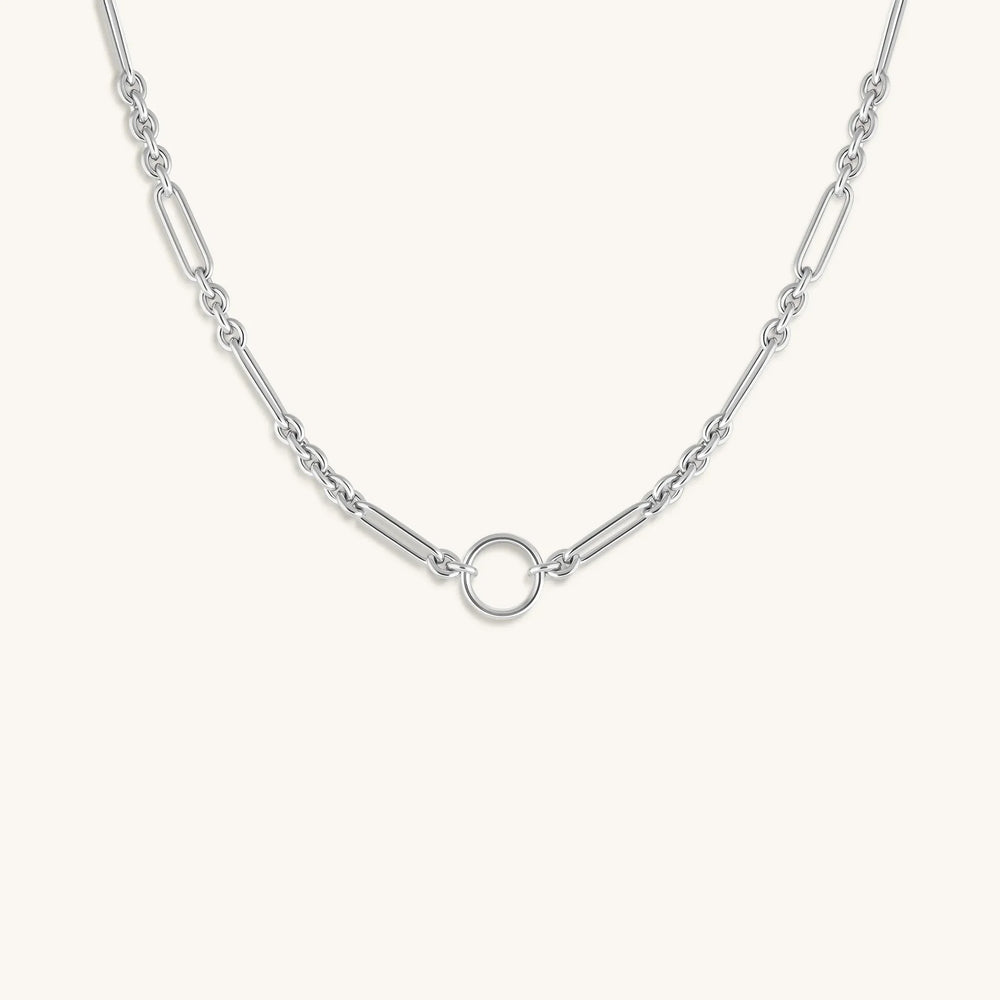 Celestial Ties - Silver Necklace