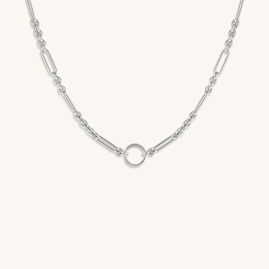 Celestial Ties - Silver Necklace