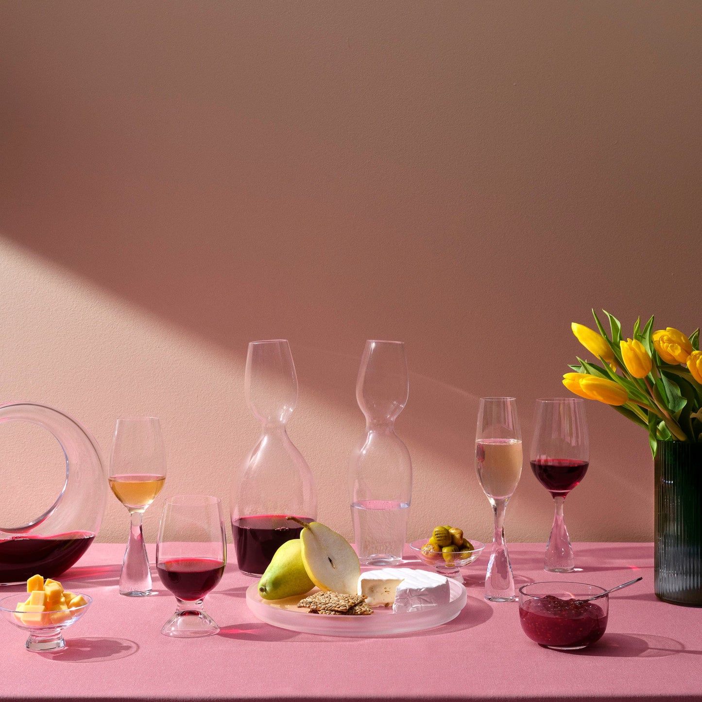 Wine Party Set of 2 Red Wine Glasses