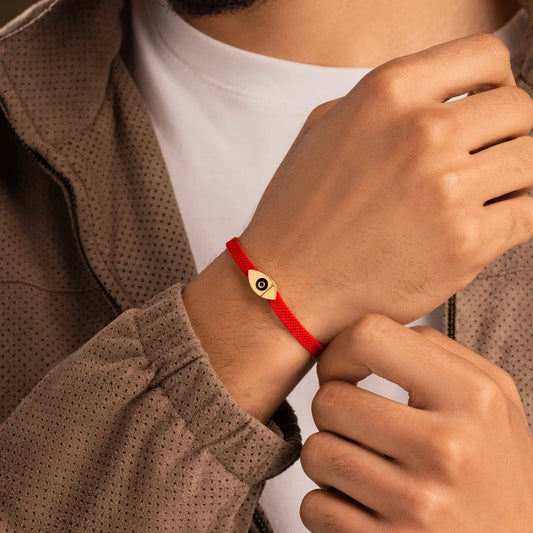 Grounded Protection - Evil Eye Red String Bracelet