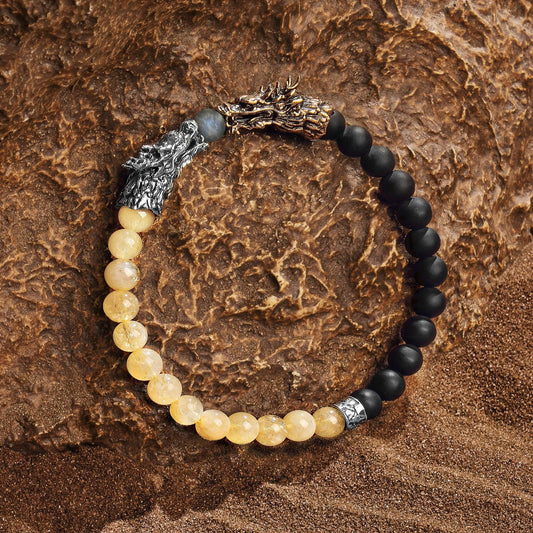 Supreme Being - Multi Stone Dragon Bracelet