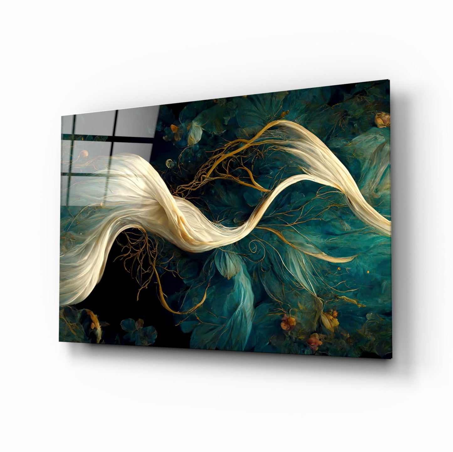 Flow of Roots Glass Art || Designer Collection