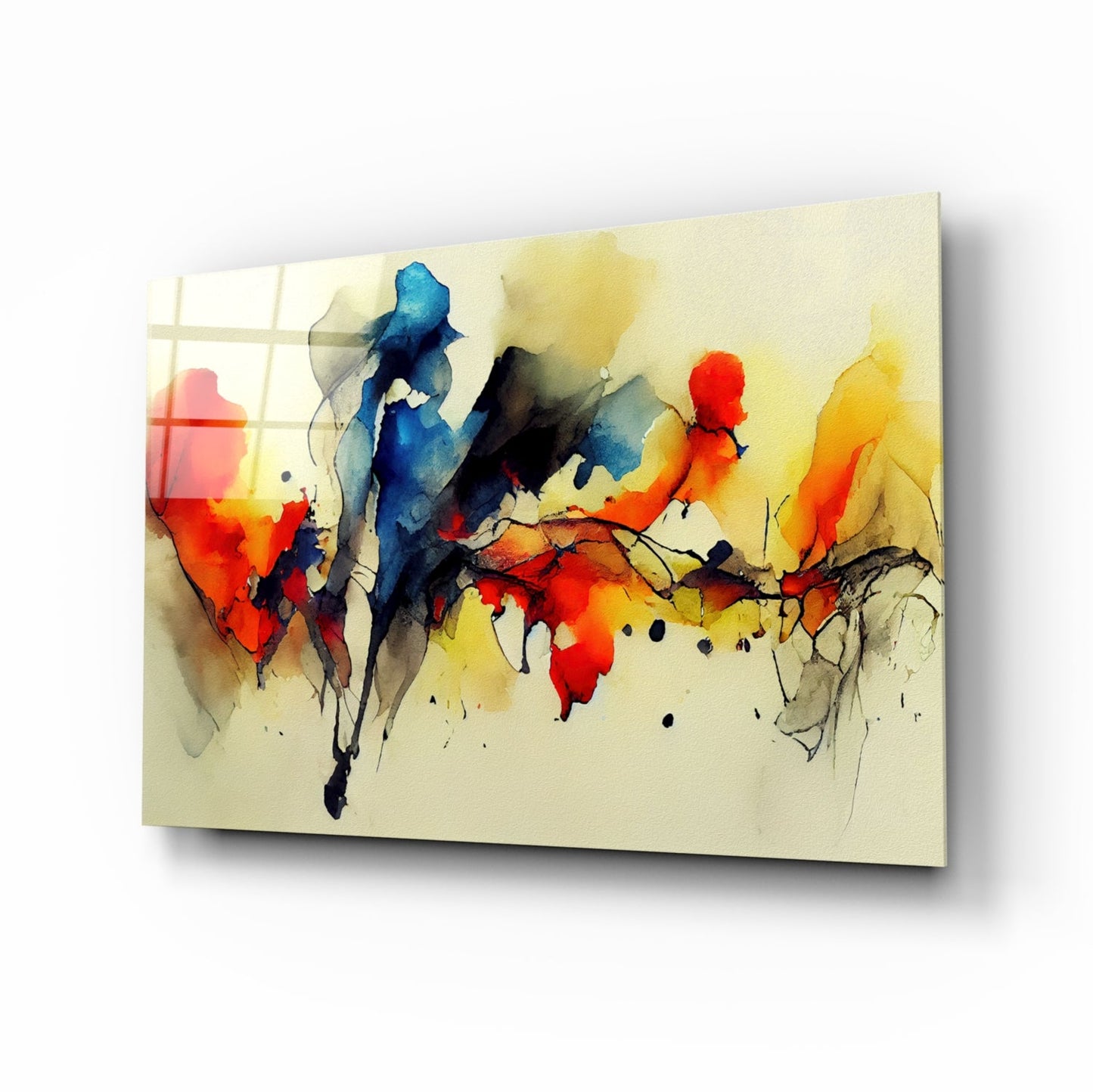 Frequency Glass Wall Art || Designer Collection