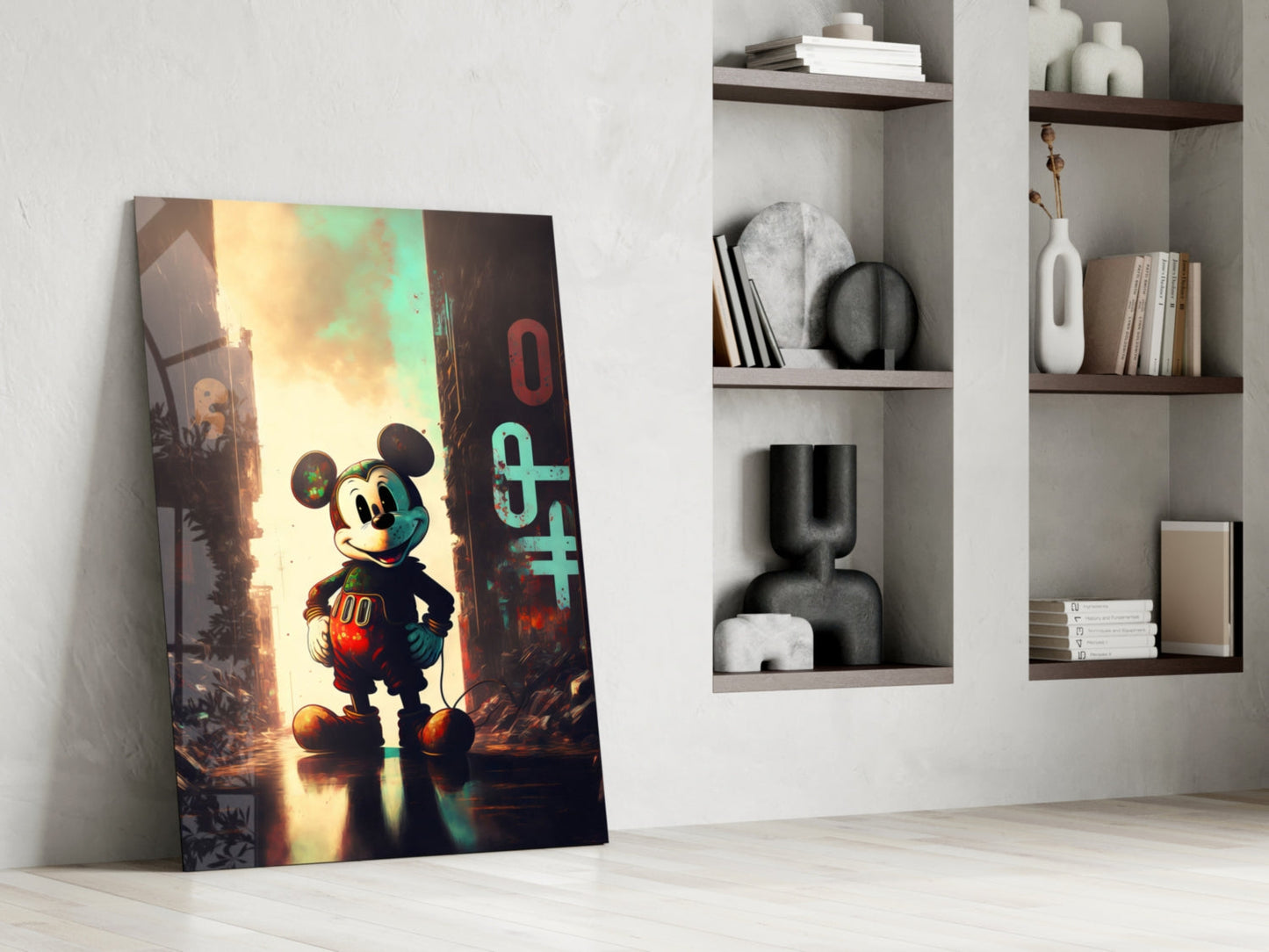 Mouse the Giant Glass Wall Art || Designer Collection