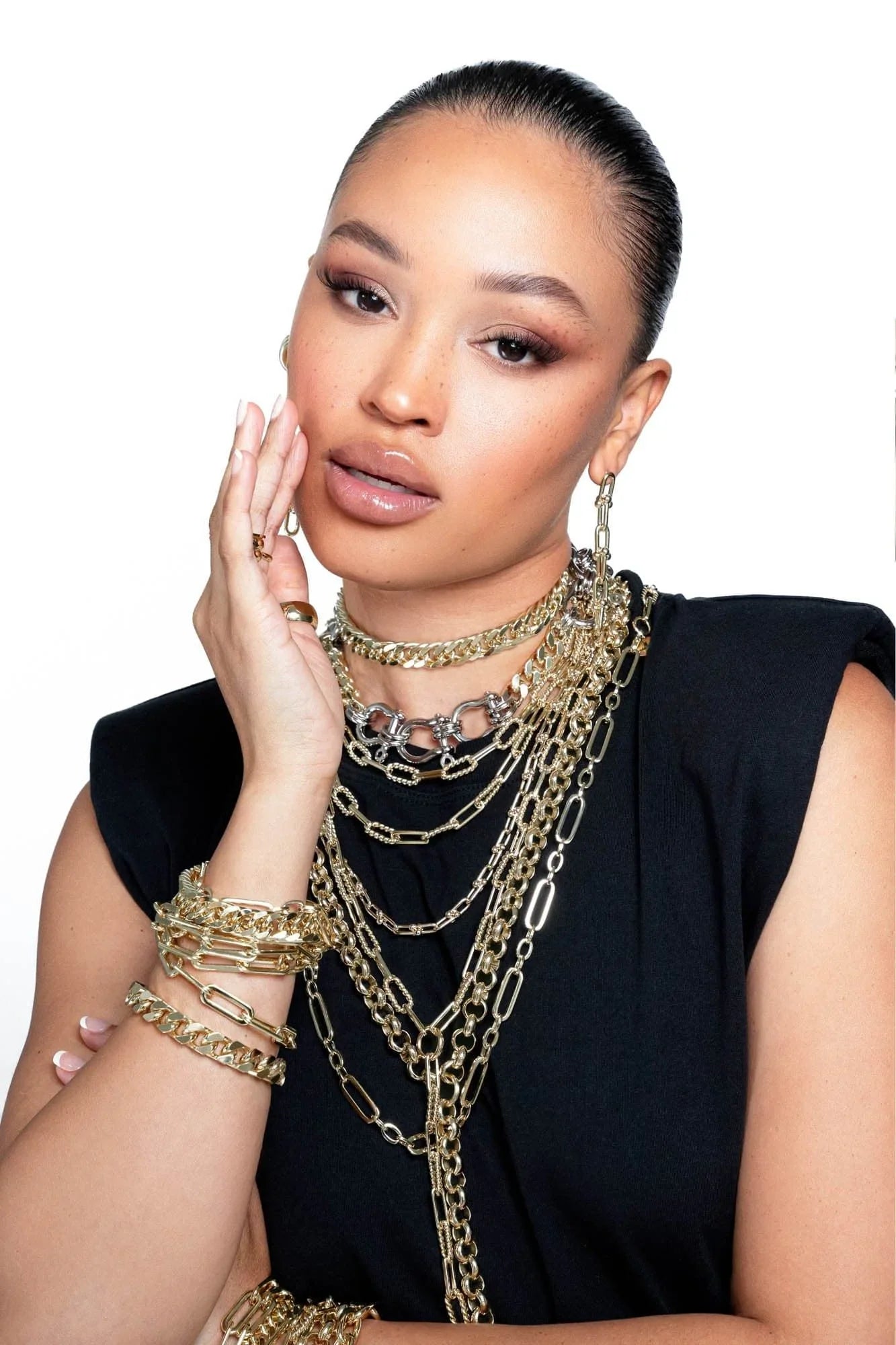 Enzo Double Layer Necklace