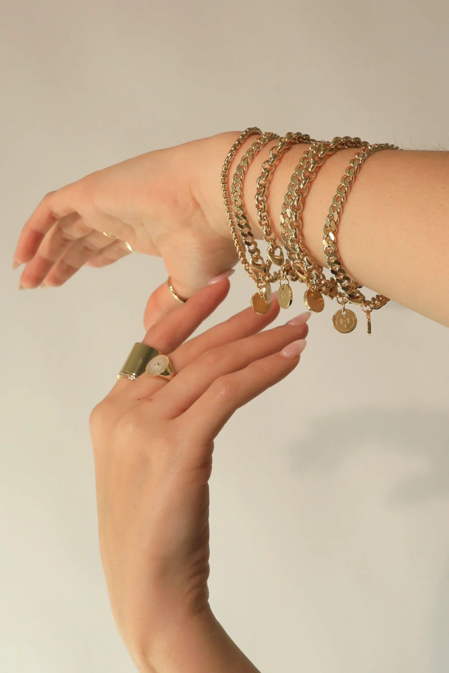 Micro Link Curb Chain Bracelet