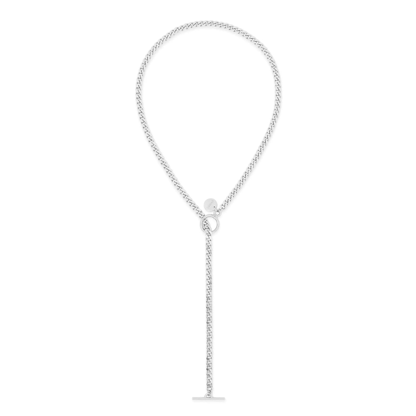 Micro Link Curb Chain Convertible Lariat