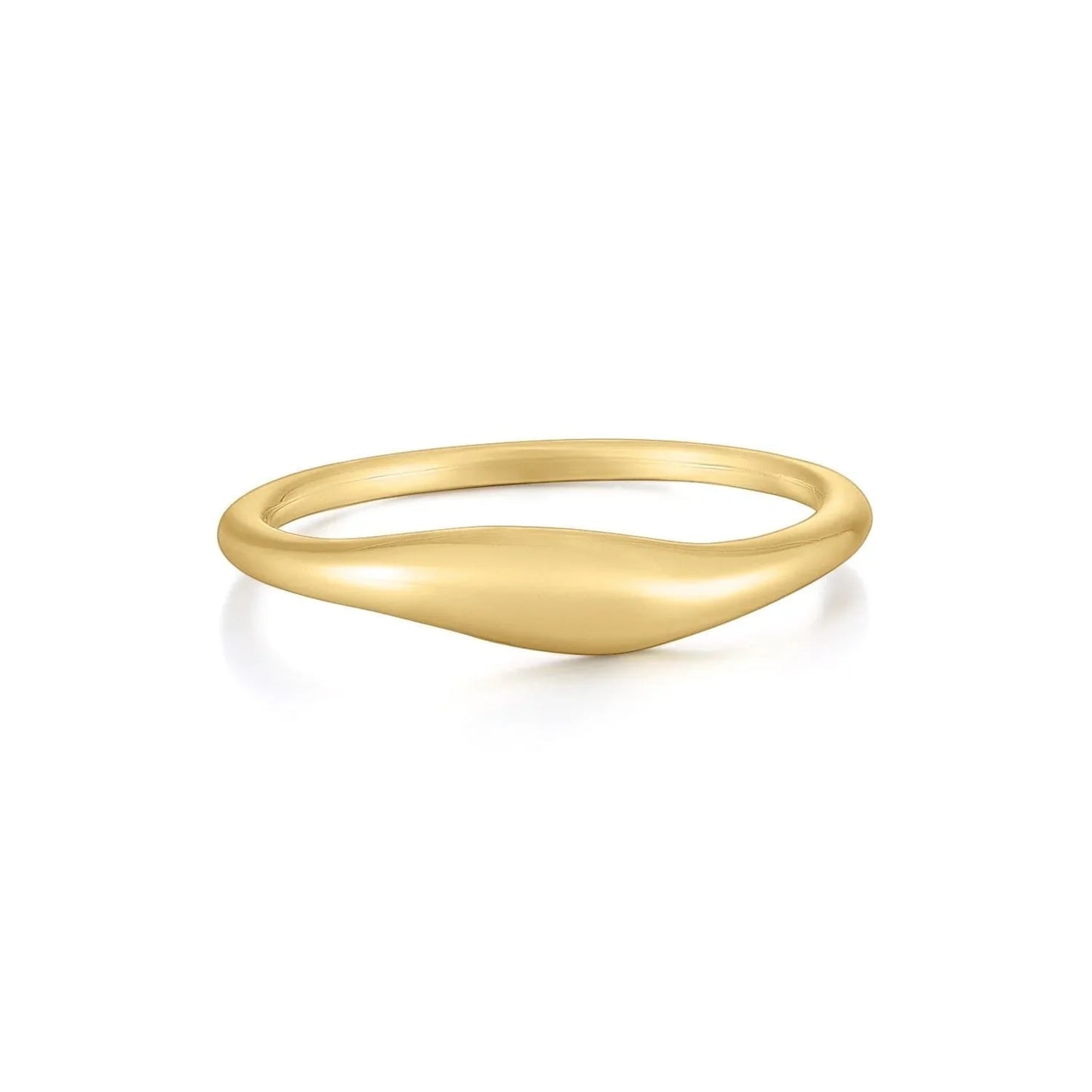 Tapered Wavy Ring