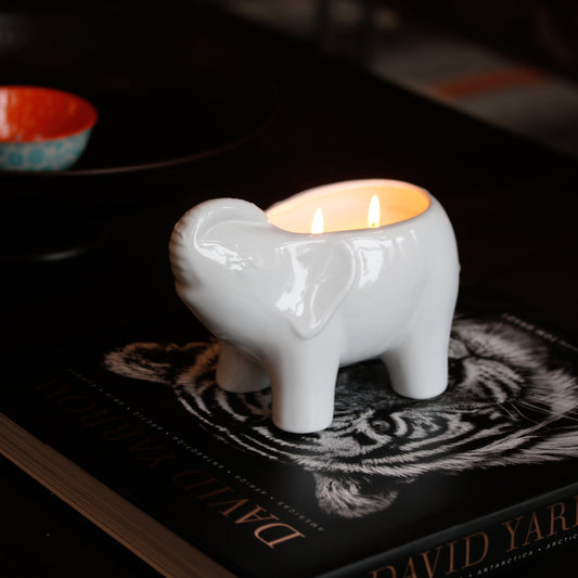 White Elephant Candle