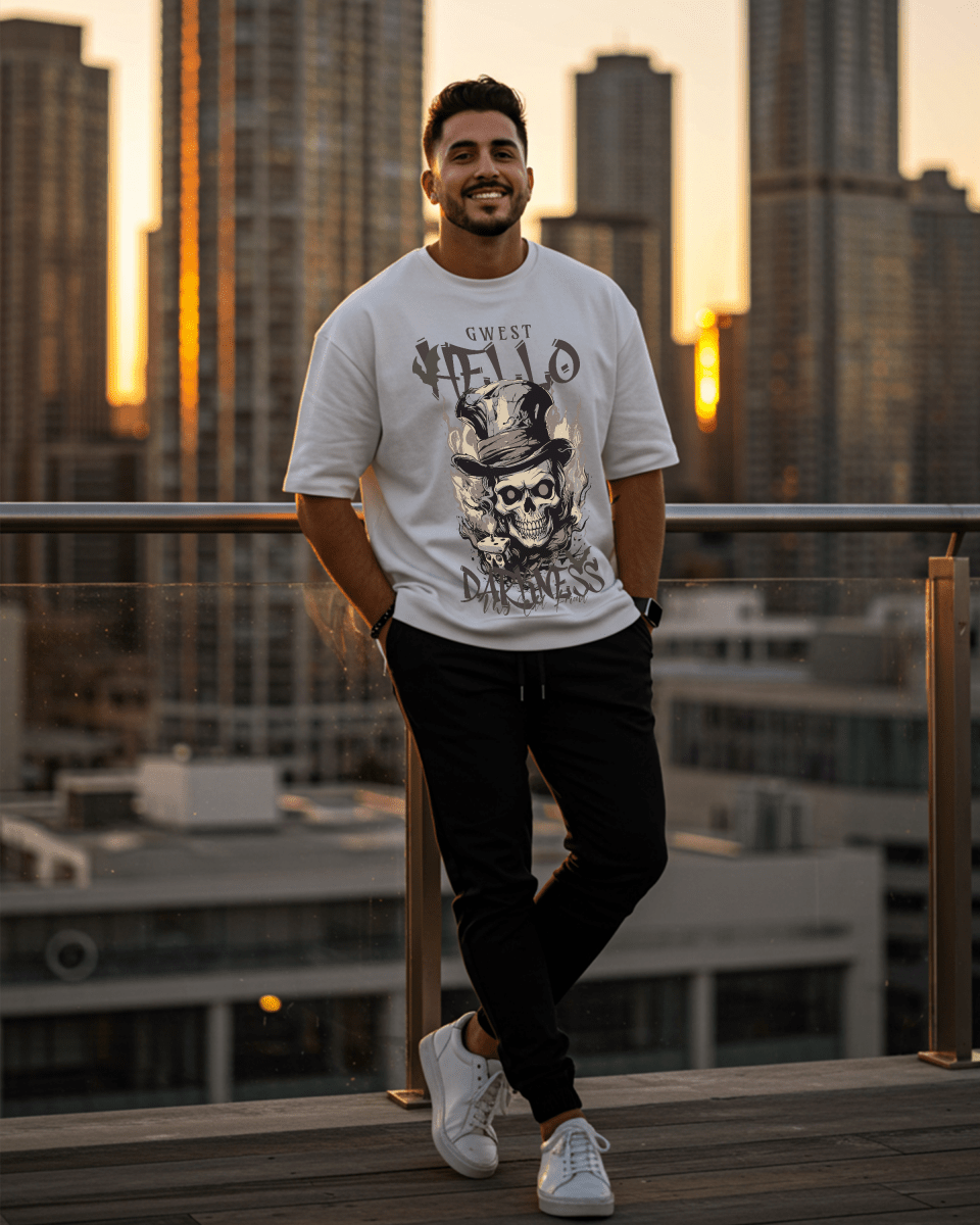 Hello Darkness Oversized T-Shirt