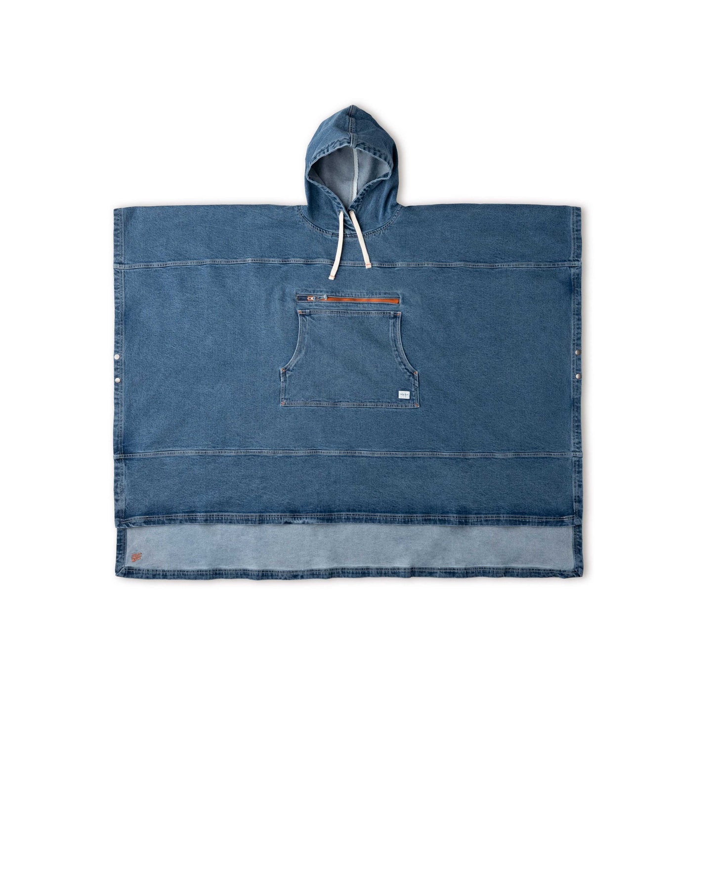 OB-X Denim Poncho
