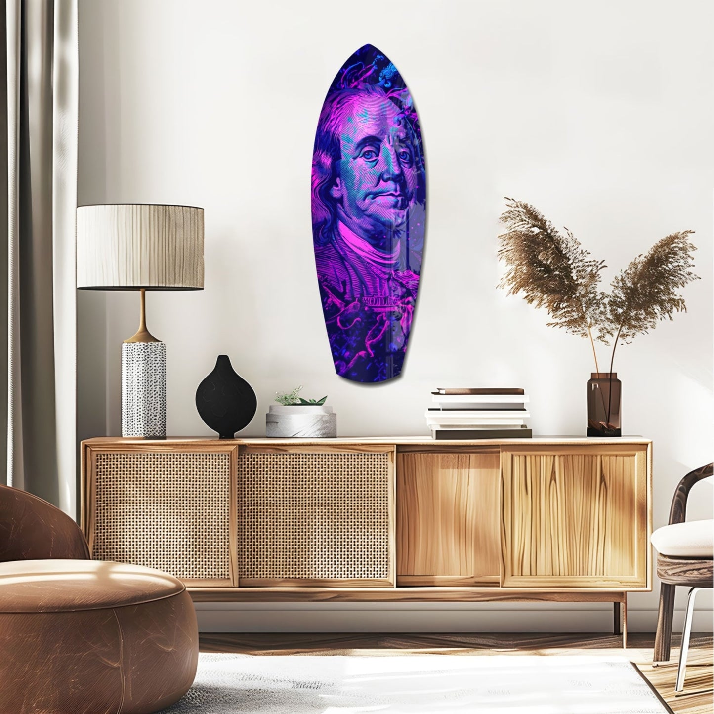 Timeless Vision Glass Wall Art
