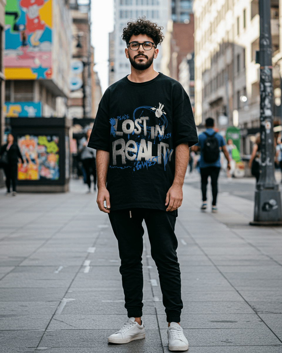 Lost In Reality Oversized T-Shirt