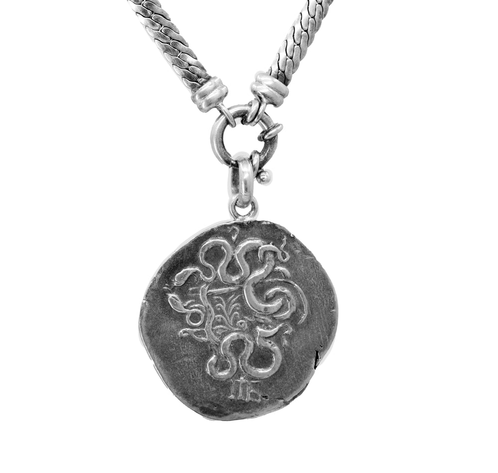 Cista Mystica -  Mysic Tetradrachm Coin Necklace