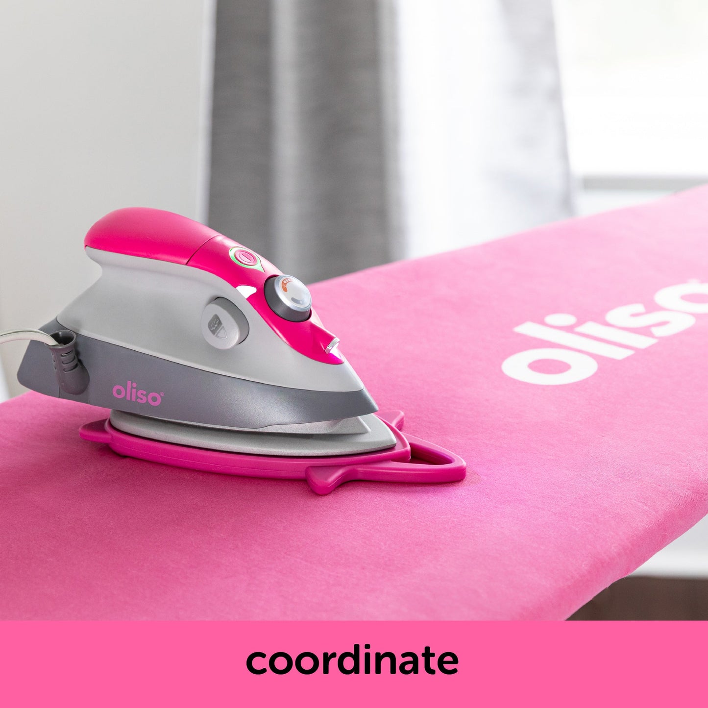 Ironing Board Cover - raspberry