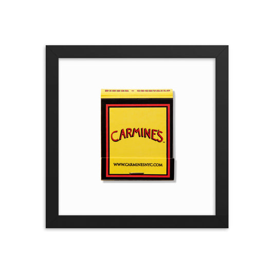 Carmine’s Framed Print