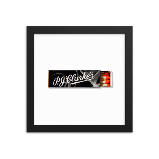 PJ Clarkes Framed Print