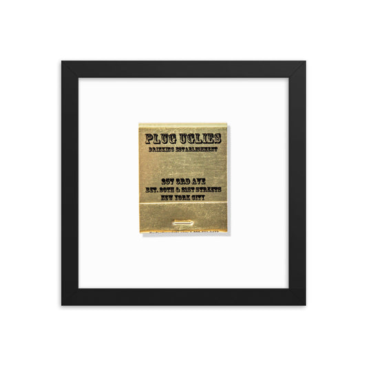 Plug Uglies Framed Print
